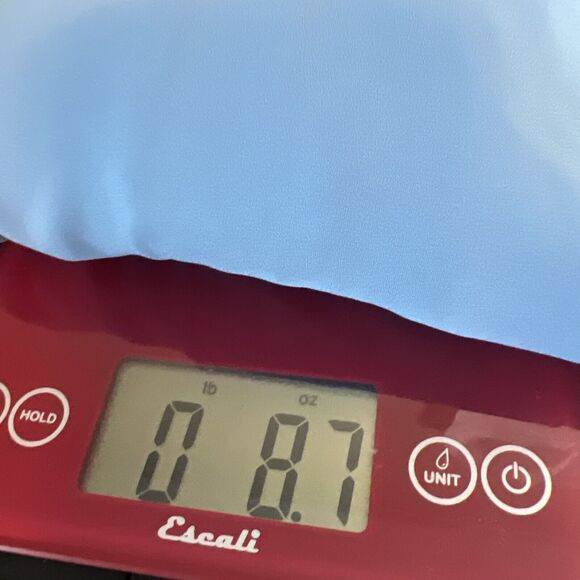 Karen Kane Blouse Womens Size XL Baby Blue Layered Top Smocked Wrist & Neckline - Picture 10 of 11